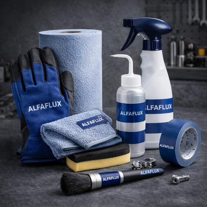 ALFAFLUX Chemie – Reinigungsprodukte für Werkstatt und Industrie