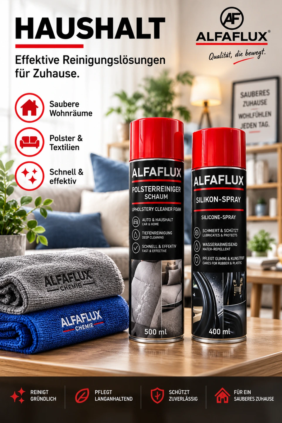 ALFAFLUX  Haushalt Werkstatt  und Industrie