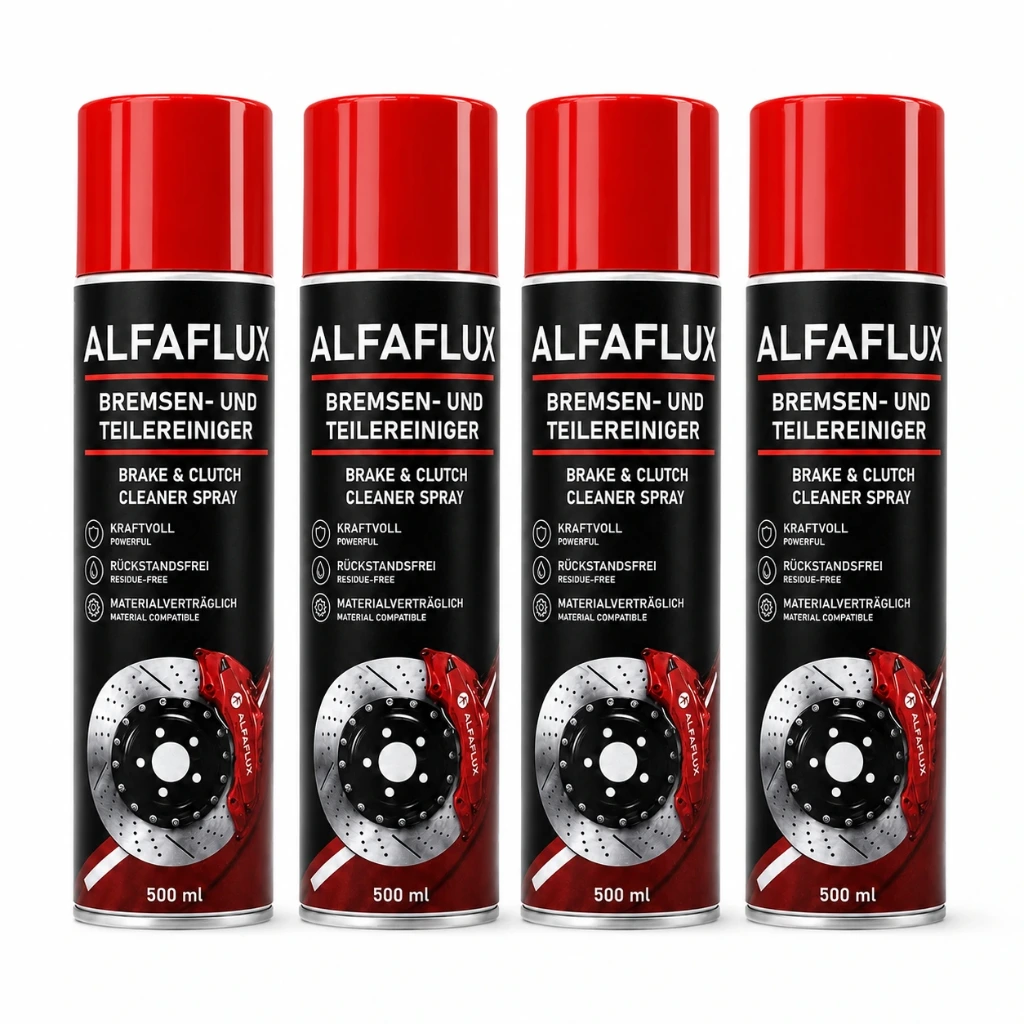 ALFAFLUX®Bremsenreiniger 4x 500 ml