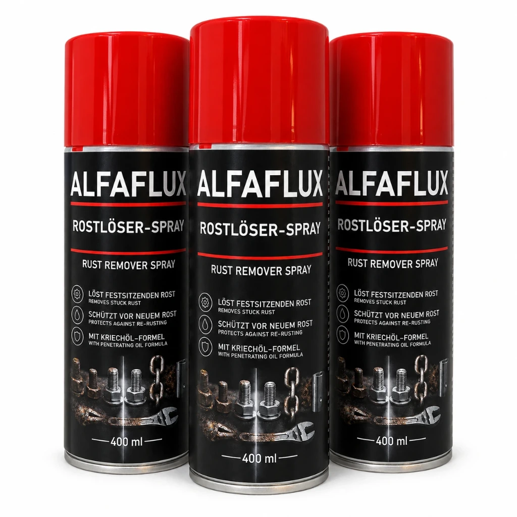 ALFAFLUX® Rostlöser-Spray 3x 400 ml